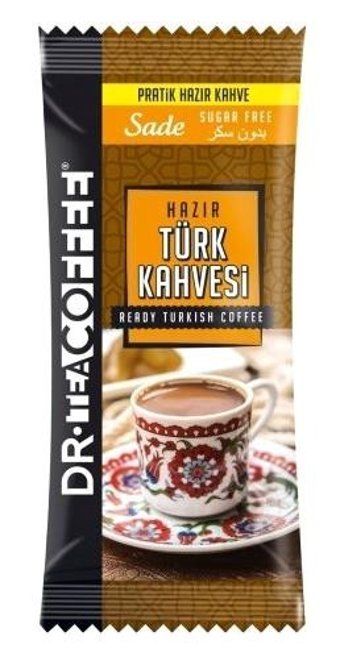 Dr. Tea Coffee Sade Orta Kavrulmuş Türk Kahvesi 24x7 gr