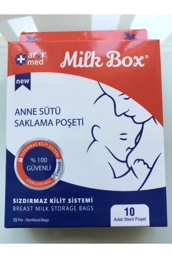Artımed 10'lu Süt Saklama Poşeti