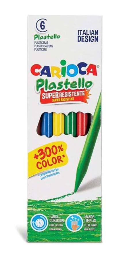 Carioca Üçgen Çantalı 6'lı Pastel Boya