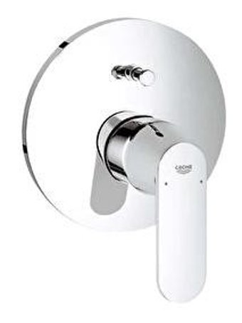 Grohe Krom Tek Delikli Aç Kapa Ankastre Banyo Bataryası Gri
