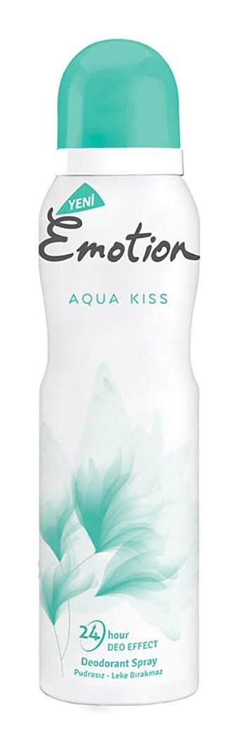Emotion Aqua Kiss Sprey Kadın Deodorant 4x150 ml