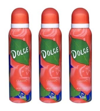 Dolce Classic Sprey Kadın Deodorant 3x125 ml