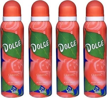 Dolce Classic Sprey Kadın Deodorant 4x150 ml
