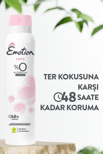 Emotion Love Sprey Kadın Deodorant 6x150 ml