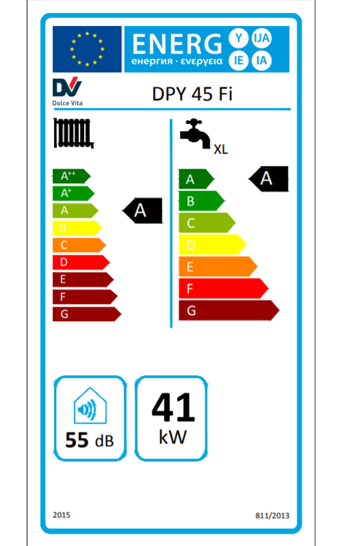 Dolce Vita Dolce Vita Dpy 45 Kw Hermetik Tam Yoğuşmalı Doğalgazlı Kombi