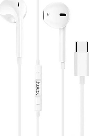 Hoco M101 Type C Kablolu Kulaklık Beyaz