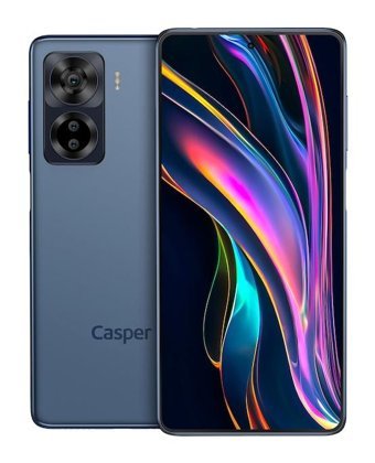 Casper Via X40 256 GB Hafıza 8 GB Ram 6.67 inç 50 MP Çift Hatlı AMOLED Ekran Android Akıllı Cep Telefonu Gece Mavisi