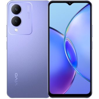 Vivo Y17S 128 GB Hafıza 6 GB Ram 6.56 inç 50 MP Çift Hatlı IPS LCD Ekran Android Akıllı Cep Telefonu Mor