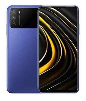 Poco M3 64 GB Hafıza 4 GB Ram 6.53 inç 48 MP Çift Hatlı IPS LCD Ekran Android Akıllı Cep Telefonu Mavi