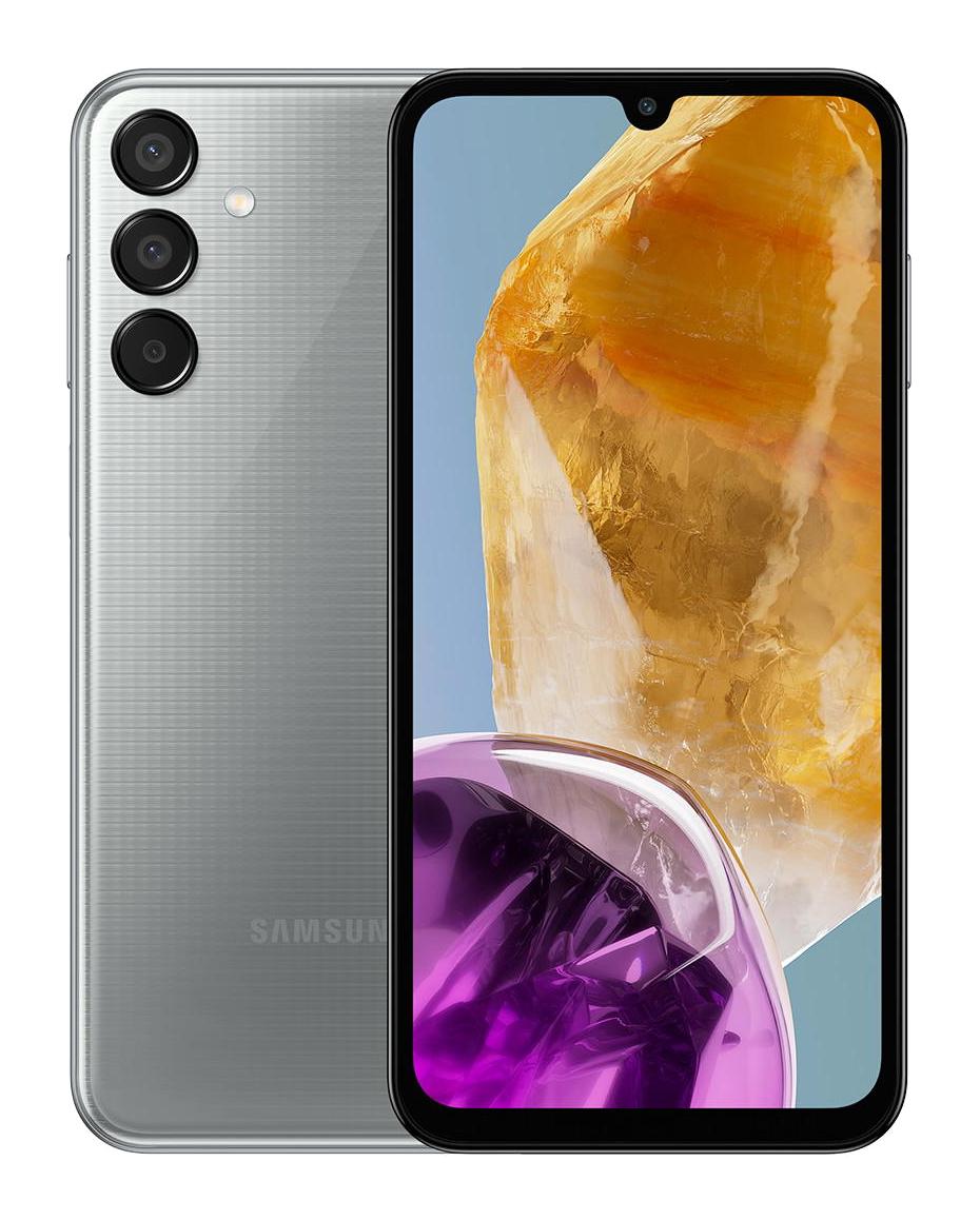 Samsung Galaxy M15 128 GB Hafıza 4 GB Ram 6.5 inç 50 MP Çift Hatlı Super AMOLED Ekran Android Akıllı Cep Telefonu Gri