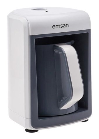 Emsan Bella Gusto 1 Hazneli 4 Fincan 535 W Beyaz Türk Kahvesi Makinesi