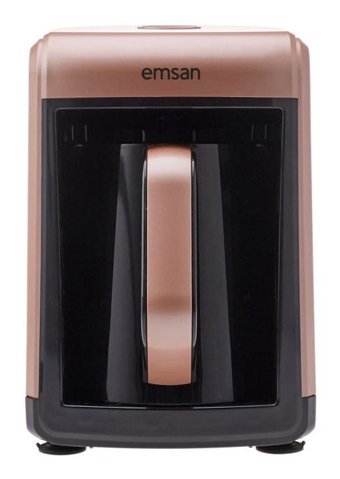 Emsan Bella Gusto 1 Hazneli 4 Fincan 535 W Golden Pink Türk Kahvesi Makinesi