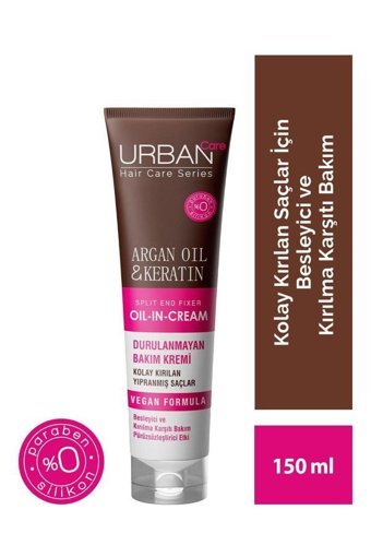 Urban Care Besleyici Onarıcı Argan Yağı Keratin Kadın Saç Kremi 150 ml