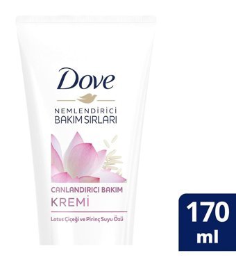 Dove Canlandırıcı Nemlendirici Lotus Çiçeği Pirinç Suyu Özü Saç Kremi 170 ml