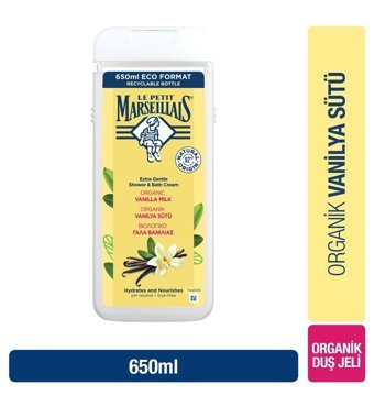 Le Petit Marseillais Vanilya Sütü Duş Jeli 650 ml