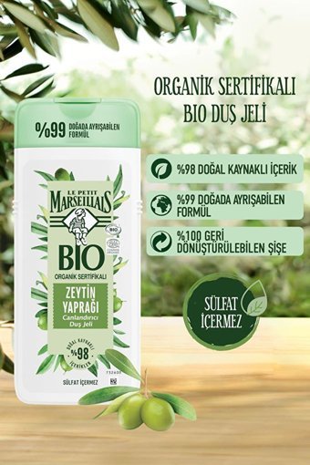 Le Petit Marseillais Zeytin Yaprağı Duş Jeli 400 ml