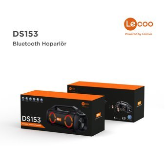Lecoo DS153 Bluetooth Hoparlör Siyah