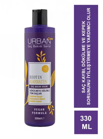 Urban Care Dökülme Karşıtı Biotin Kafein Kadın Saç Kremi 330 ml