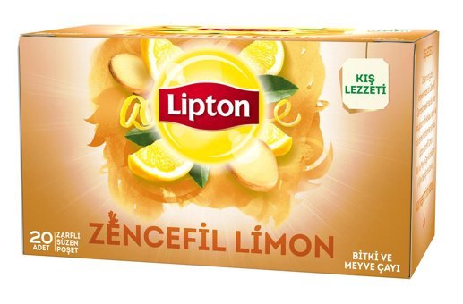 Lipton Limon - Zencefil Bitki Çayı