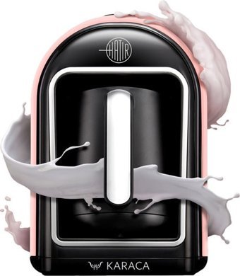Karaca Hatır Mod Pearly 1 Hazneli 5 Fincan Közde Kahve Tadında Sütlü Kahve Yapan 735 W Pearly Pink Türk Kahvesi Makinesi