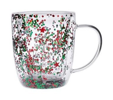 Karaca New Year Yılbaşı Çift Cidarlı Pia Tree Kupa 350 ml