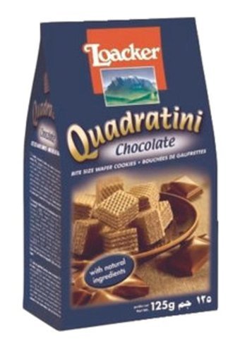 Loacker Quadratini Kakao Kremalı Gofret 125 gr