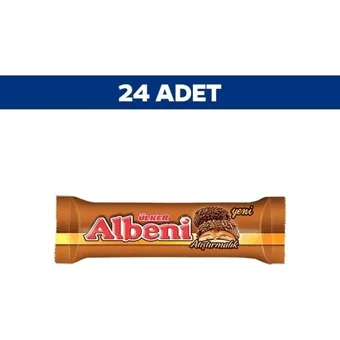 Ülker Albeni Çikolatalı Karamelli Bisküvi 24x72 gr