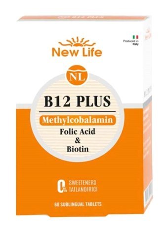 New Life Newlife B12 Plus Yetişkin 60 Adet