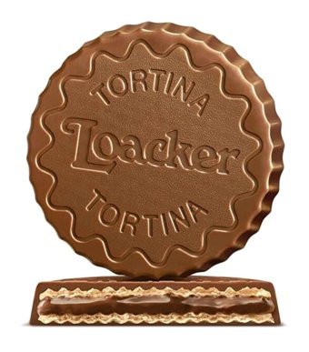 Loacker Tortina Fındıklı Sütlü Çikolata 189 gr