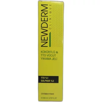 Newderm Kükürt Duş Jeli 200 ml