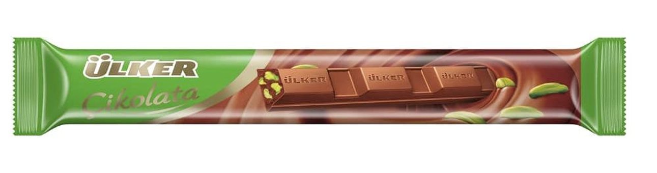 Ülker Antep Fıstıklı Çikolata 14 gr 24 Adet