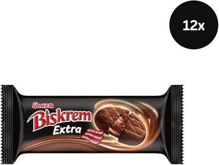 Ülker Biskrem Kakaolu Bisküvi 12x230 gr