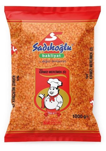 Sadıkoğlu Kırmızı Mercimek 1 kg