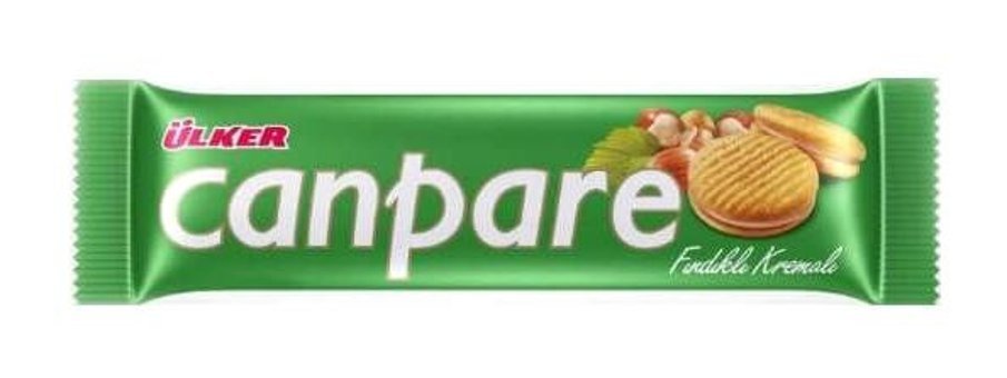 Ülker Canpare Fındıklı Bisküvi 24x81 gr