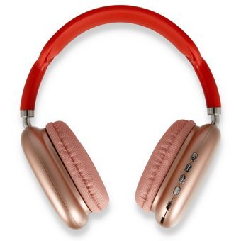 Newface Karler Bass Kr Max Kulak Üstü Kablosuz Bluetooth Kulaklık Kırmızı