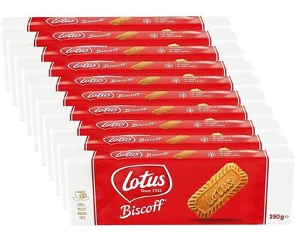 Lotus Biscoff Karamelli Bisküvi 12x250 gr