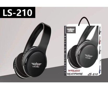 Lelısu Ls-210 Kulak Üstü Kablosuz Bluetooth Kulaklık Siyah