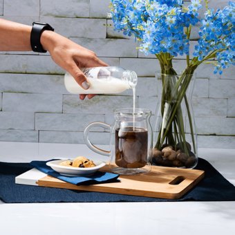 Karaca Pia Çift Cidarlı Milk Mug/Kupa 300 ml