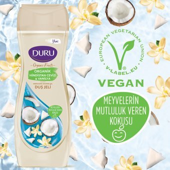 Duru Hindistan Cevizi Vanilyalı Duş Jeli 3x450 ml