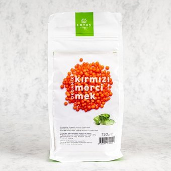 Lotus Natura Kırmızı Mercimek 750 gr