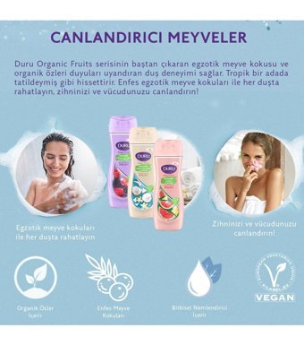 Duru Hindistan Cevizi Vanilyalı Duş Jeli 450 ml