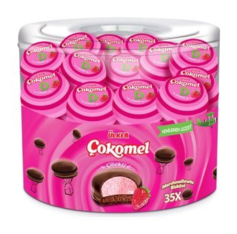 Ülker Çokomel Çilekli Bisküvi 420 gr