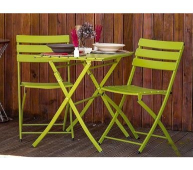Ustoll Furniture Rainbow Ahşap İkili Bahçe Koltuğu Pembe
