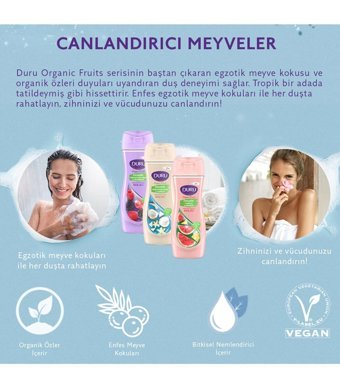 Duru Kırmızı Meyve Duş Jeli 450 ml