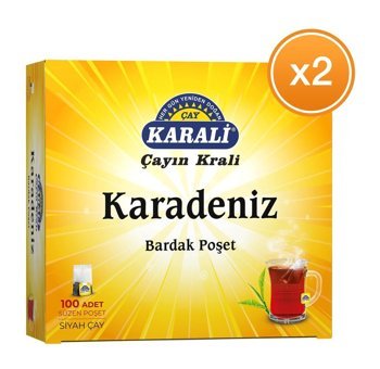 Karali Karadeniz Sallama Çay 2x100 Adet