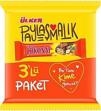 Ülker Çokonat Fındıklı Gofret 3x33 gr