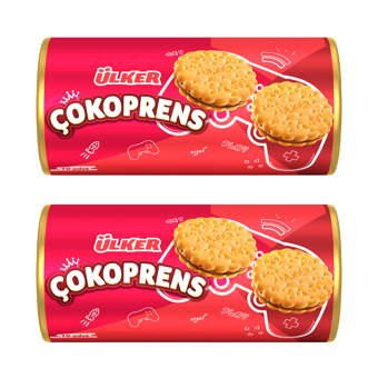 Ülker Çokoprens Çikolatalı Bisküvi 6x300 gr