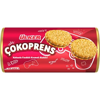 Ülker Çokoprens Kakaolu Fındıklı Bisküvi 300 gr