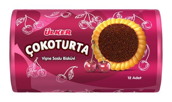 Ülker Çokoturta Vişneli Bisküvi 300 gr