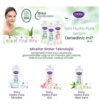 Duru Micellar Duş Jeli 450 ml